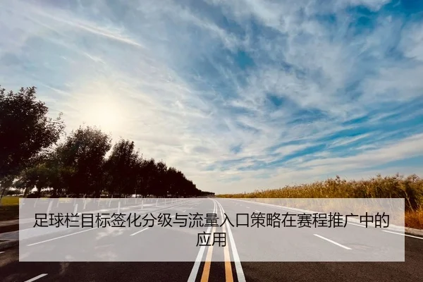 足球栏目标签化分级与流量入口策略在赛程推广中的应用